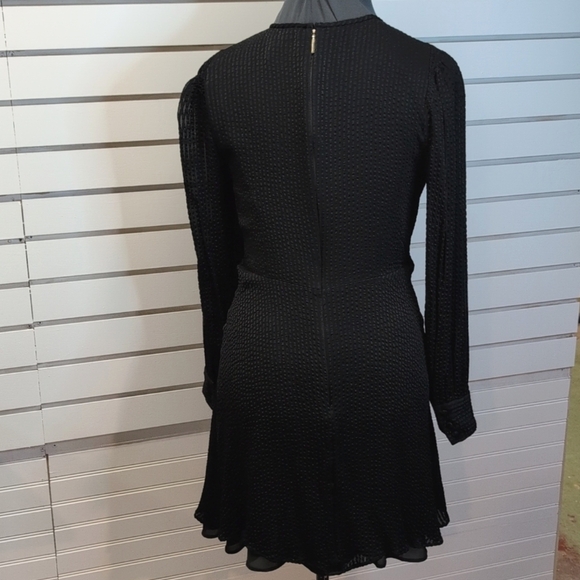Kate Spade fluid stripe dress in Black Size 8 EUC - Picture 9 of 11